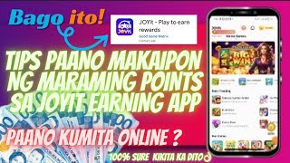 Paano MakaiponMakuha ng Maraming Points sa Joyit App  100 Legit Earning App 2024 [upl. by Gneh]