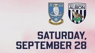 Sheffield Wednesday vs West brom prediction baggie fans your thoughts [upl. by Kho]