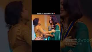 Sai pallavi krithi Shetty cute moments please like and subscribe 🥰🥰 [upl. by Cargian]