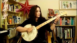 Banjo lesson 7  Cripple Creek Beginners tutorial  frailing  clawhammer banjo [upl. by Countess]