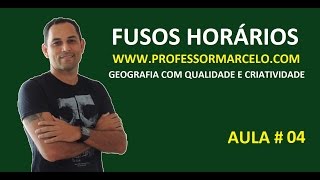 Vídeo Aula Fusos Horários  wwwprofessormarcelocom [upl. by Ahseuqal155]