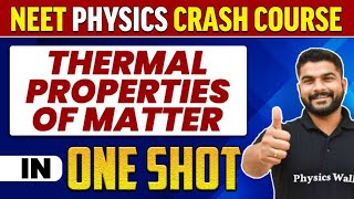 THERMAL PROPERTIES OF MATTER in 1 Shot  All Concepts Tricks amp PYQs  NEET Crash Course  UMMEED [upl. by Shalna]