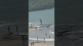 🔵🏖️Guarapari ES Domingo 10112024 às 0810 na Praia do Morro guarapari [upl. by Nidya]