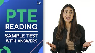 PTE Reading  PTE Sample Test amp Practice with Answers [upl. by Lorrin63]