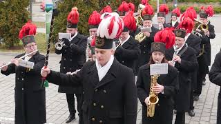 Orkiestra Górnicza zagrała na Barbórkę [upl. by Lalib]