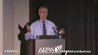 AERA 2018 Distinguished Contributions to Research in Education Award 2017 Lecture Henry M Levin [upl. by Niwrud]