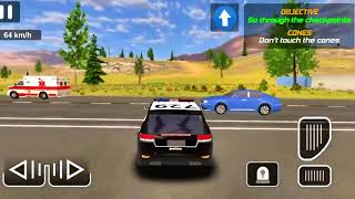 US Police Prado Car Driving Chase Simulator  Real MultiStorey Cars Driver 3D  Android GamePlay [upl. by Branca]