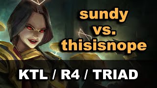 KeyForge Team League  Round 4  Triad  sundy vs thisisnope [upl. by Nylime]