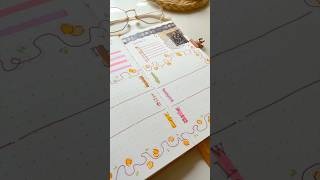 weekly plan with me  bullet journal set up bujo bulletjournal journal aesthetic notebook [upl. by Clarise]