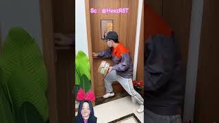 ALARM PENAHAN PINTU ANTI MALING ⁉️ HeezRST shorts funny dubbing [upl. by Isla999]