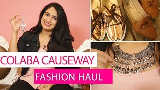 Colaba Causeway Haul 2017  Style on a budget  Everything under Rs500  Fashion  Pinkvilla [upl. by Atiran]