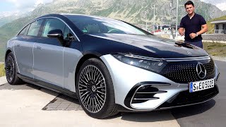 2022 Mercedes EQS 580  DAY Drive AMG FULL Review Interior Exterior [upl. by Gorges442]