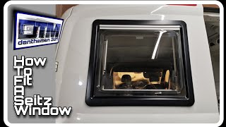 How to fit a Seitz window Micro Camper Conversion Series 11 Episode 4 [upl. by Eimac757]