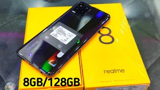 Realme 8 8GB128GB Unboxing  First Look amp Review  Realme Price Specifications amp More Realme [upl. by Aninaj]