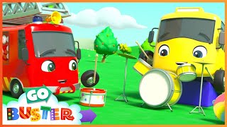 Busters Musical Band  Learn to Share with Friends  Go Buster  Baby Cartoons  Kids Videos [upl. by Lehcor197]