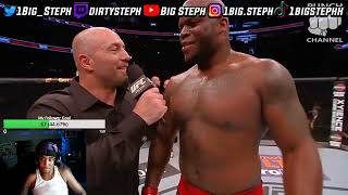 BigSteph Reacts To Derrick Lewis Funniest Moments [upl. by Annav]