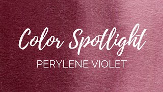 Color Spotlight Perylene Violet PV29  Season 3 [upl. by Ahtebbat599]