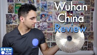 12quot Wuhan China  Cymbal Review [upl. by Iidnarb431]