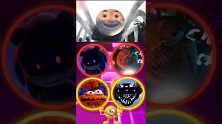 Thomas The Monster vs Sonic Exe vs Cho cho Charles vs Spider Mcqueen  Tiles Hope gamplay shorts [upl. by Nichols]