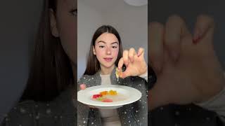 FROZEN GUMMY BEARS frozengummybears ricetta snack orsettigommosi [upl. by Naig319]