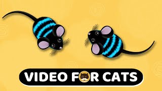 CAT GAMES  Mouse Mice Video For Cats  CAT amp DOG TV  1 Hour [upl. by Shadow]