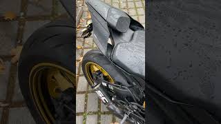 Yamaha R1 upgraded with gscarbotech parts • Tank sliders • Seat sliders motorcycle yamaha carbon [upl. by Yhtomit]