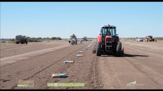 Cape Town Airport Runway Shoulder Stabilization [upl. by Ennad]