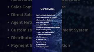 Alltypes of MLM Software  MLM Software Company [upl. by Eirrab]