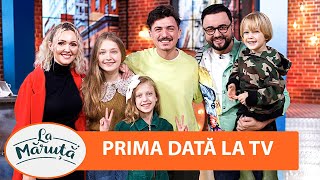 👨‍👩‍👧‍👦 Familia Mateș prima apariție la TV [upl. by Gnouc]