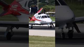 Cirrus SF50 Vision Jet Closeup Takeoff [upl. by Drexler]