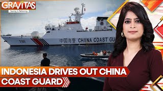 Indonesia Says Coast Guard Drove Away Chinese Ships In Disputed Waters  GRAVITAS [upl. by Anelaj513]