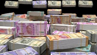 BILLIONS of INDIAN RUPEES  Wealth Visualization Manifestation Abundance HD [upl. by Esorrebma]