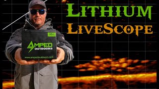 Lithium LiveScope SETUP and a FISH CHALLENGE [upl. by Irdua]