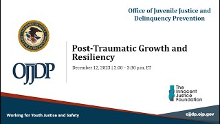 PostTraumatic Growth and Resiliency Webinar [upl. by Jeraldine]