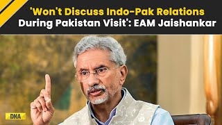 EAM Jaishankar On Pakistan Visit Visiting Pak for Multilateral Event No Bilateral Talks Planned [upl. by Jenness]