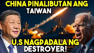 BREAKING NEWS CHINA PINALIBUTAN ang TAIWAN US NAGPADALA ng DESTROYER [upl. by Tnilk]