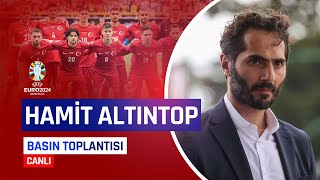 Hamit Altıntop EURO 2024e Dair Basın Toplantısı  CANLI [upl. by Ailadgim]