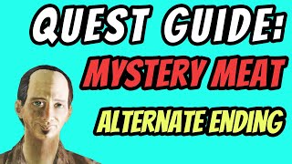 Fallout 4 Quest Guide Mystery Meat Alternate Ending [upl. by Elfrida]