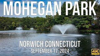 Mohegan Park in Norwich Connecticut September of 2024 [upl. by Ellehcam]