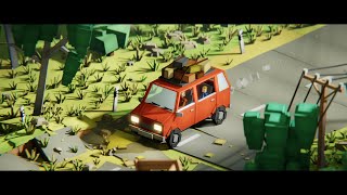 3D Animated Short Film quotFamily Tripquot Blender [upl. by Noryak]