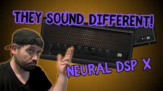 Not the Same Comparing Neural DSP X and Legacy Plugins [upl. by Eissen393]