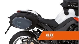 Sistema di montaggio borse laterali per Moto e Scooter  Kappamotocom [upl. by Annaj]