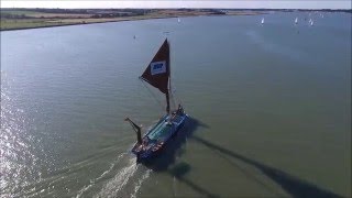 Shotley marina and Felixstowe docks in HD [upl. by Nnaael]