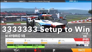 Real Racing 3 RR3 BMW M Hybrid V8 Race Day winning costs Full Upgrade Tree [upl. by Nnylrefinnej]