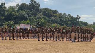 Mizoram Police Oath Taking Ceremony of the trainees [upl. by Georgi]