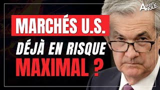 Marchés US  déjà en risque maximal après de nouveaux records historiques [upl. by Llerahs]