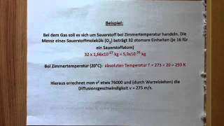 Diffusionsgeschwindigkeit berechnen  Mathe Aufgaben [upl. by Rabah274]