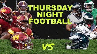 Eagles Commanders NFC East Clash on Thursday Night Football [upl. by Zinah]