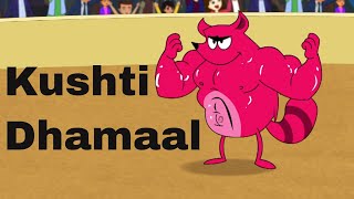 Kushti Dhamaal Ep 33 Pyaar Mohabbat Happy Lucky Indian Indian Cartoon Show [upl. by Riannon]