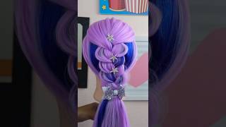 Easy hairstyle for school hairstyletutorial hairstyle hair haircare haircut trending [upl. by Ainex]